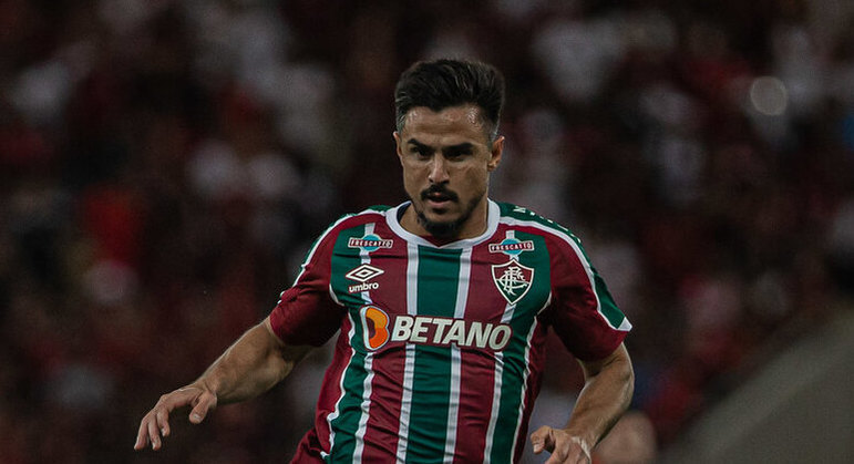 Willian Bigode em ação pelo Fluminense