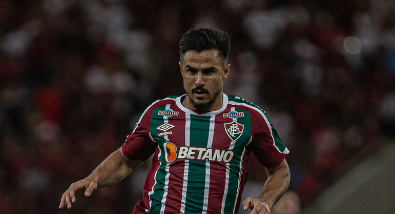 Willian Bigode em ação pelo Fluminense
