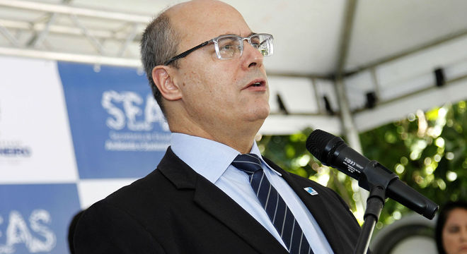 O governador do Rio de Janeiro, Wilson Witzel