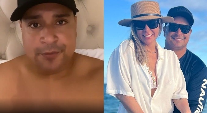 Carla Perez interrompeu vídeo de Xanddy para dar 'bronca' no marido
