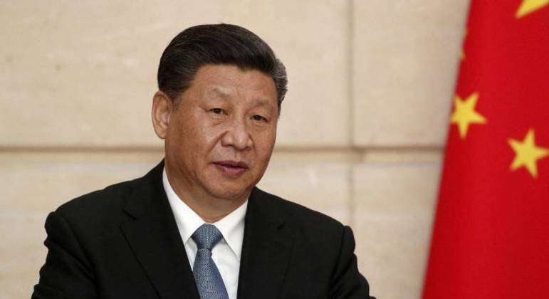 Presidente da China, Xi Jinping, em Paris 