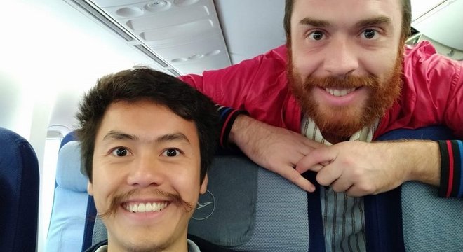 Yann e Adrián desembarcaram de volta no Brasil no último dia 31 de outubro
