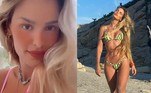 Yasmin Brunet, de 33 anos, esbanja charme com seu estilo praiano nas redes sociais. O cabelo longo, cheio de ondas e colorido com o chamado 