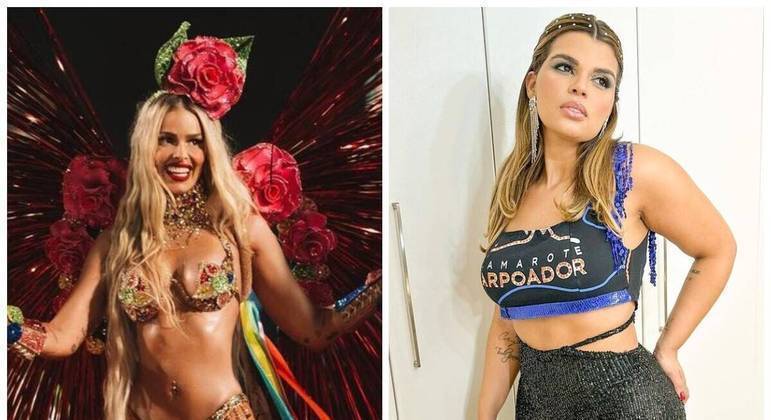 Yasmin Brunet foi criticada por filha de presidente da Grande Rio