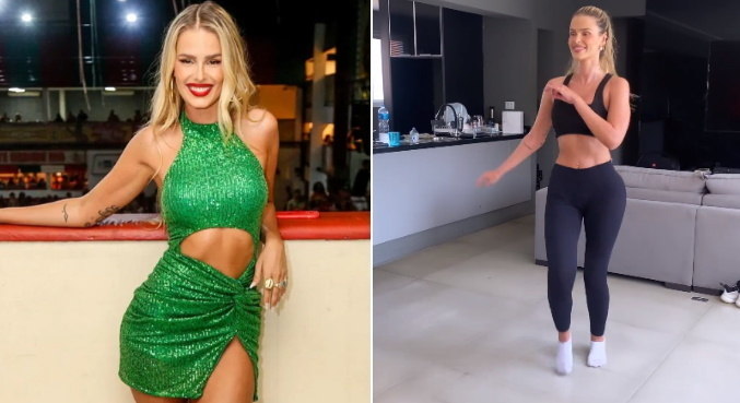 Habilidade de Yasmin Brunet para sambar foi questionada por internautas
