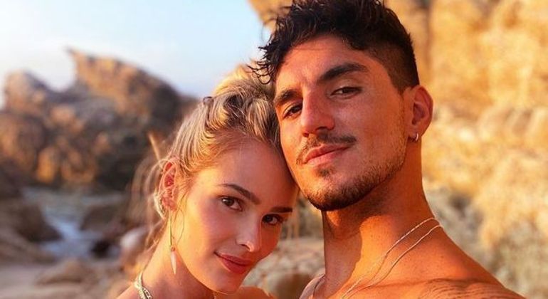 Yasmin Brunet e Gabriel Medina