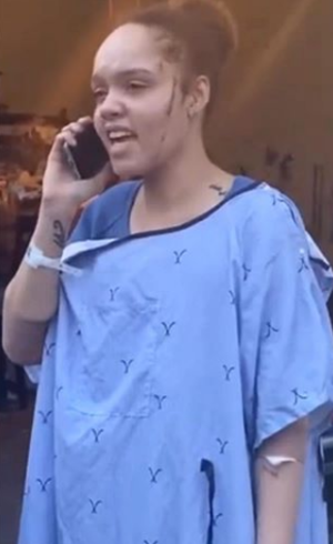 "Orgulho em ser negra", disse ela