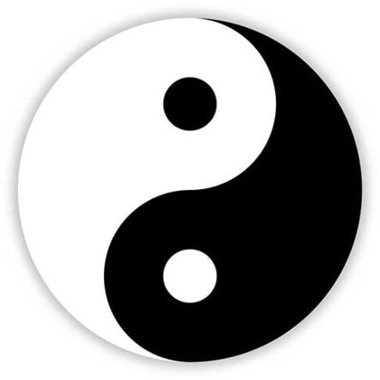 Yin e Yang: O símbolo foi encontrado em artefatos da cultura chinesa da dinastia Shang, que governou de 1600 a 1046 a.C. Costuma representar a dualidade da natureza. O ponto da cor oposta indica que um lado não pode existir sem o outro.