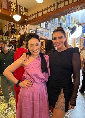 Yohama Eshima e Giovanna Antonelli em "Travessia"