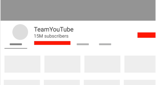 Se o usuário tiver 15.100.567 inscritos, o YouTube mostrará apenas 15M 