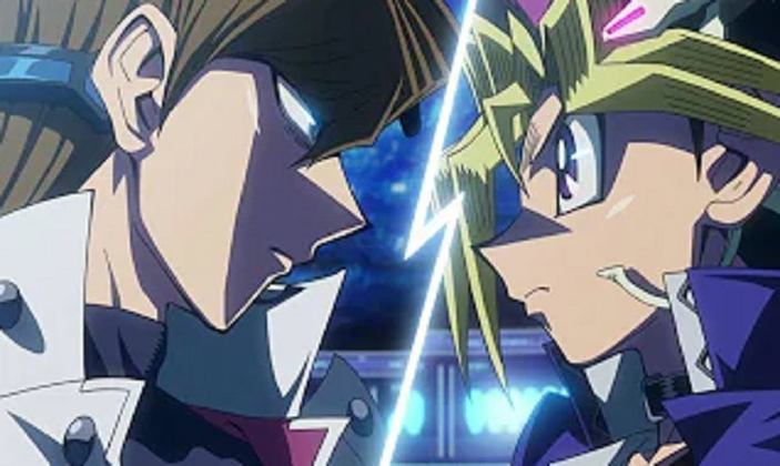 Yugi vs Kaiba - Anime: Yu-Gi-Oh! - Uma das maiores rivalidades dos animes com certeza é Yugi vs Kaiba. Além dos duelos marcantes e emocionantes, esse embate carrega a história de Yu-Gi-Oh do começo ao fim. 