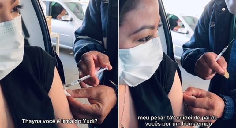 Yumi Tamashiro se emocionou ao saber que o enfermeiro ajudou a cuidar de seu pai
