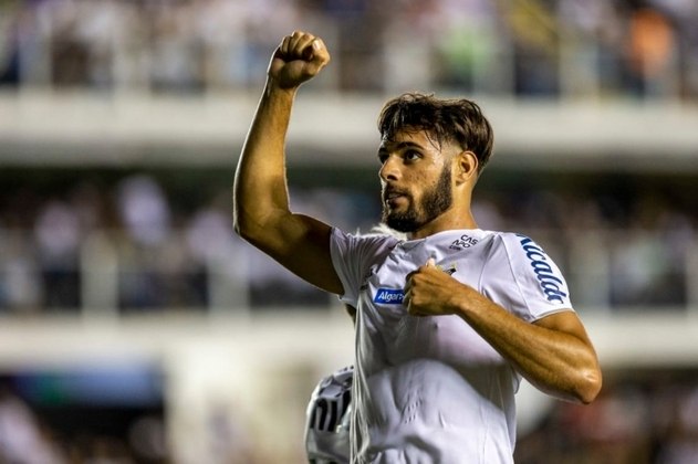 Yuri Alberto (19 anos) - O atacante do Santos tem contrato com o Peixe até 31 de julho desse ano e já pode assinar pré-contrato com outro clube. Seu valor de mercado, de acordo com o Transfermarkt, é de 2,3 milhões de euros (cerca de 13 milhões de reais).