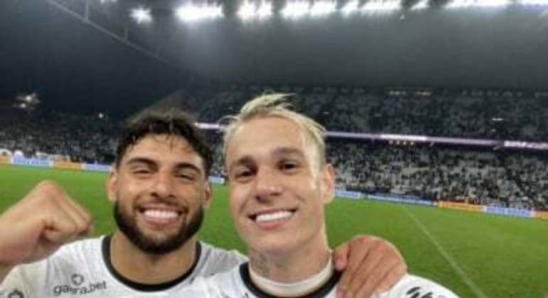Yuri Alberto e Róger Guedes - Corinthians x Atlético-GO
