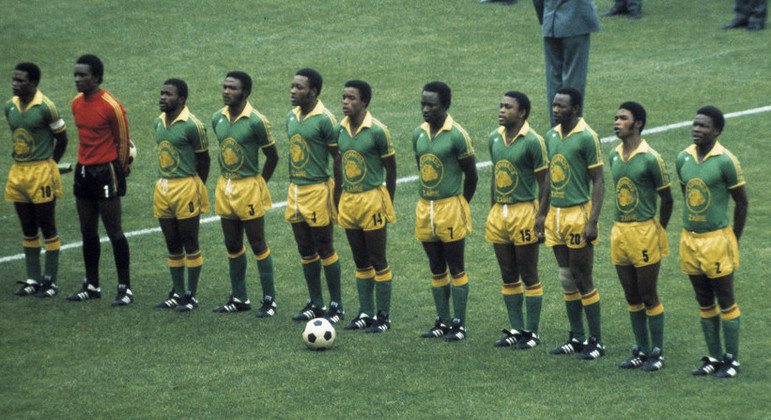 O Zaire da Copa de 74, hoje República Democrática do Congo