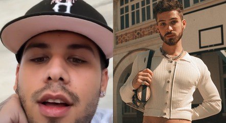 Zé Felipe comenta look do irmão João Guilherme