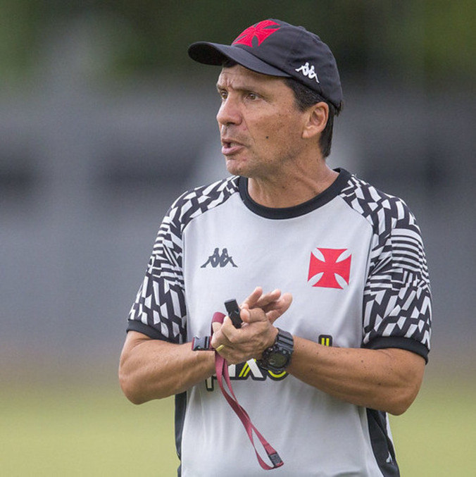 Técnico Zé Ricardo segue pressionado no comando do Vasco da Gama