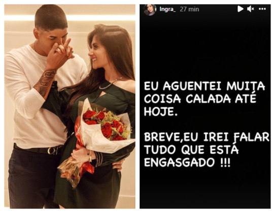 Diante da repercusso negativa, Ingra Soares, mulher de Z, se posicionou sobre a polmica. No Instagram, a jovem deixou a seguinte mensagem: 