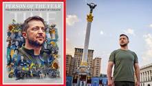 Volodmir Zelenski é eleito 'Pessoa do Ano' pela revista Time
