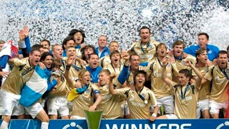 Zenit: um título conquistado, em 2007/08.