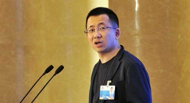 Zhang Yiming, nesta foto de 2018, é fundador e diretor executivo do ByteDance