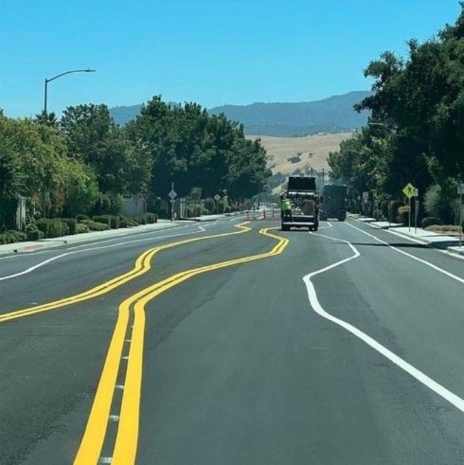 Parece um circuito da 'Corrida Maluca'