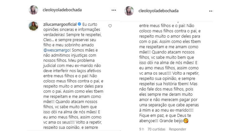 Comentário de Zilu Godoi
