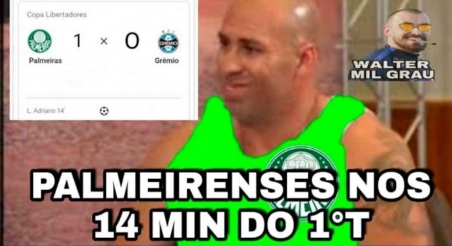 Zoeira na web: veja os memes da queda do Palmeiras na Libertadores - Lance  - R7 Humor Esportivo