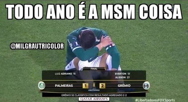 Zoeira na web: veja os memes da queda do Palmeiras na Libertadores - Lance  - R7 Humor Esportivo